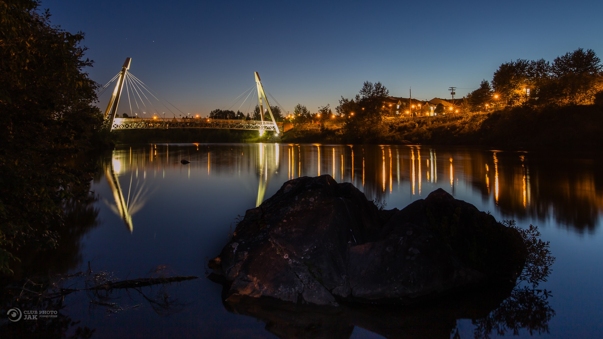 Passerelle de nuit